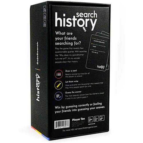 Search History NSFW Card Game