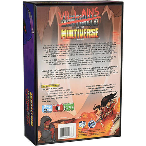 SOTM Villains of The Multiverse Board Game