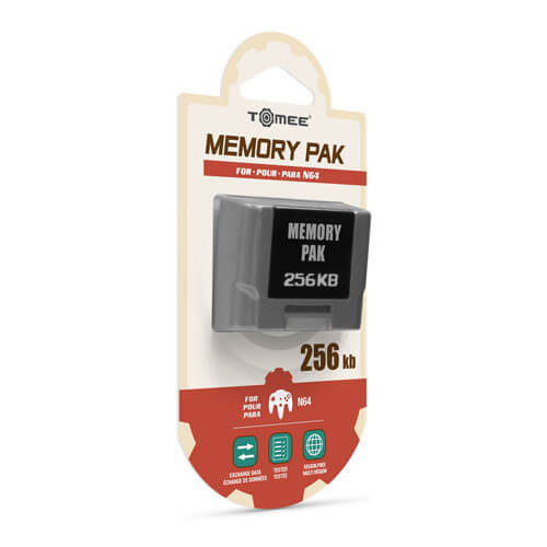 N64 Tomee 256KB Memory Pak Controller Pack Card