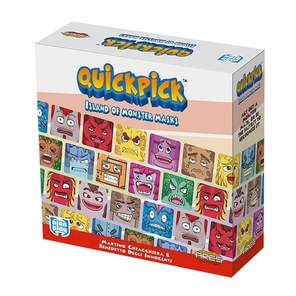 QuickPick Island of Monster Masks Card Game