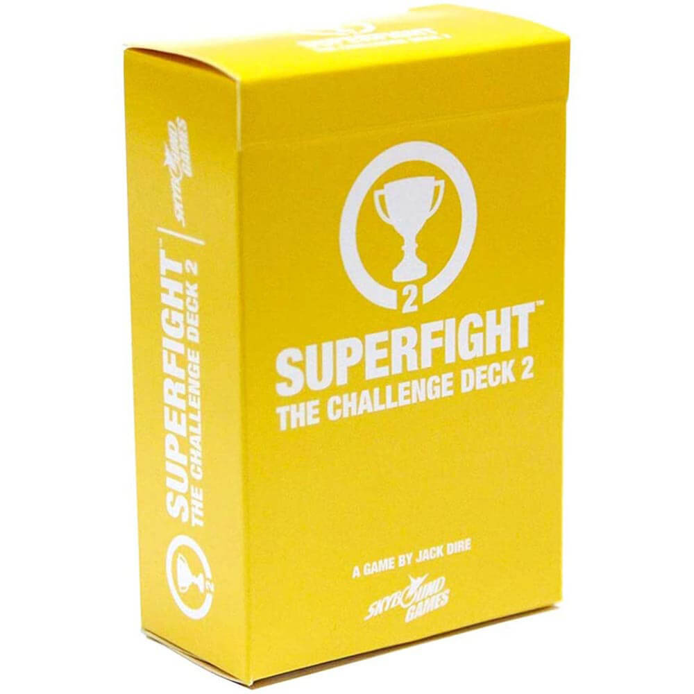 Superfight utmaningslek 2 kortspel