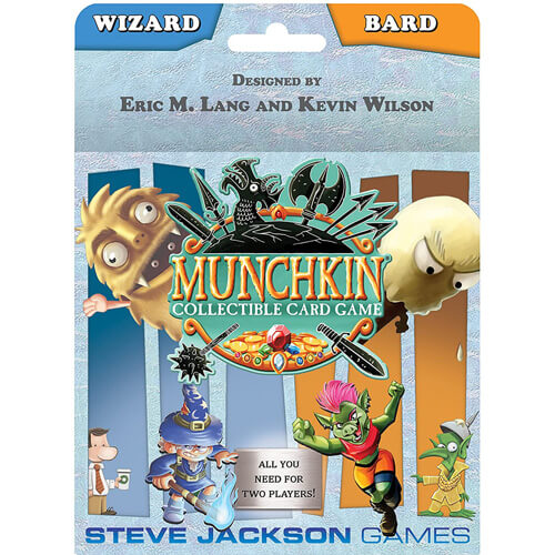 Munchkin Collectible Wizard and Bard Starter Set Card Game