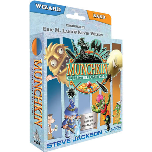 Munchkin Collectible Wizard and Bard Starter Set Card Game