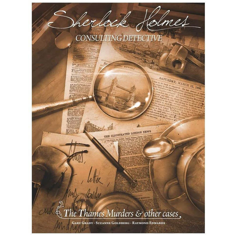 Sherlock Holmes The Thames Murders & Other Cases Board Game