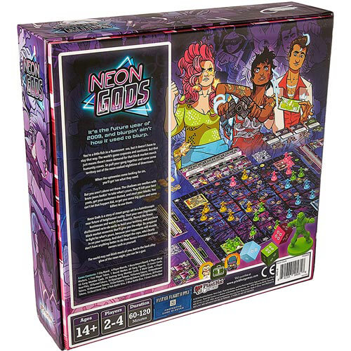 Neon Gods Board Game