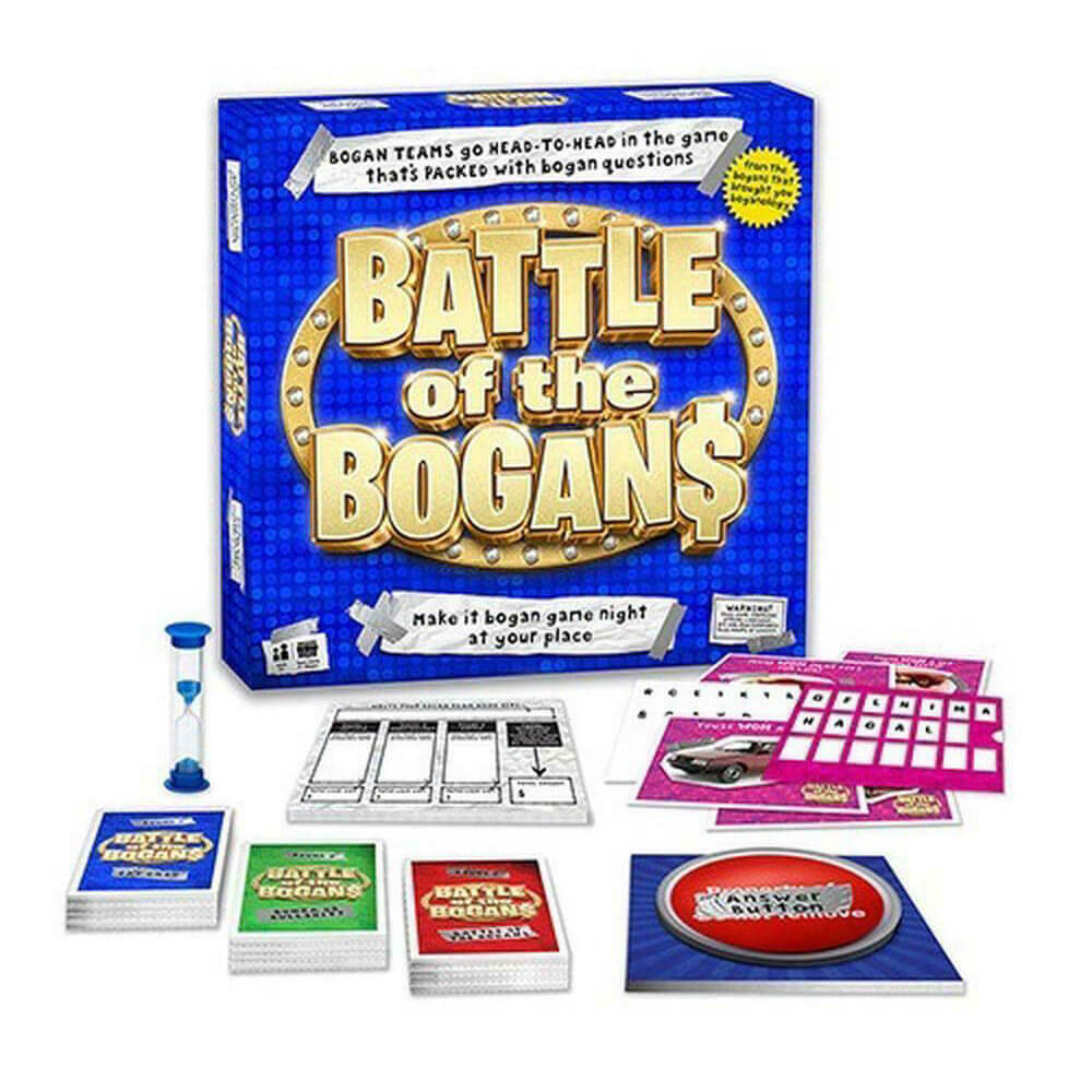 Battle of The Bogans Card Game