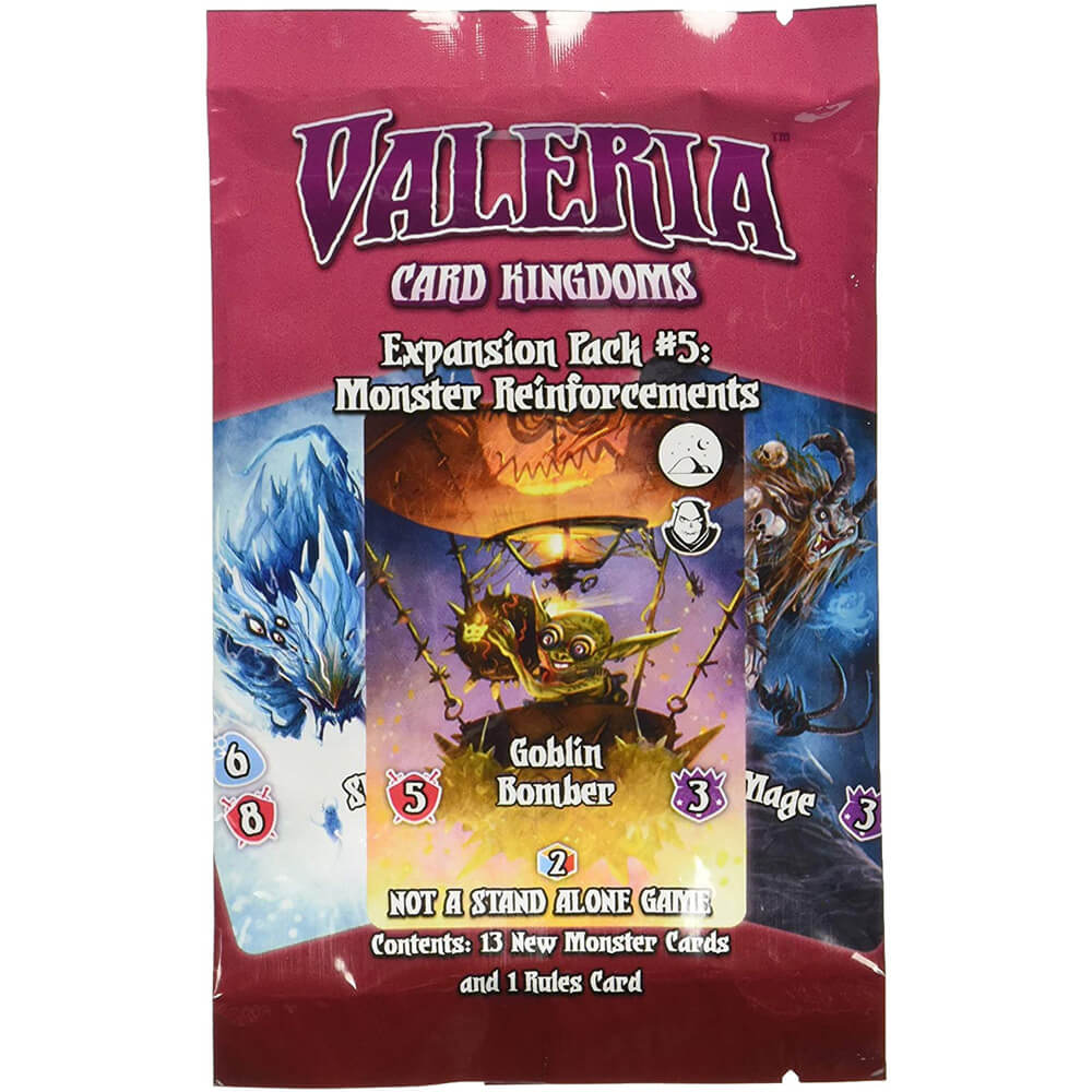 Valeria Card Kingdoms Expn Pack 5 Monster Reinforcements