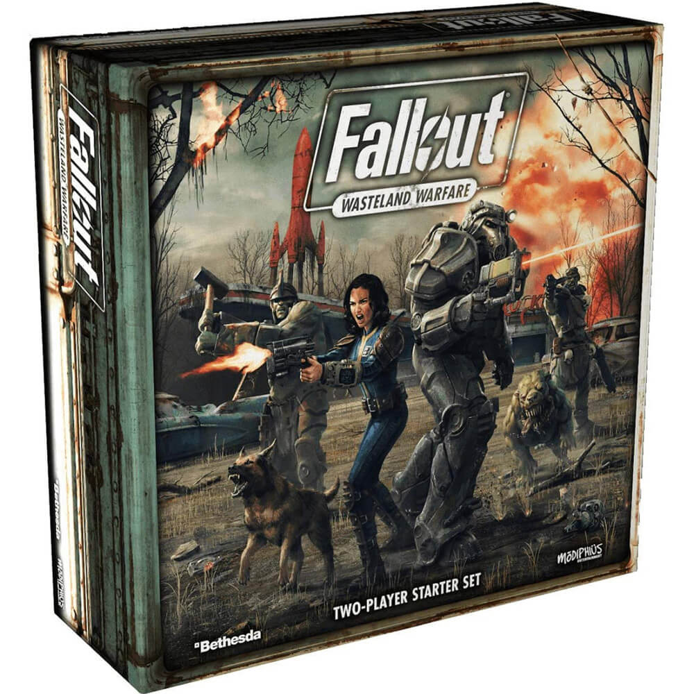 Fallout Wasteland Warfare Two Player Starter Board Game