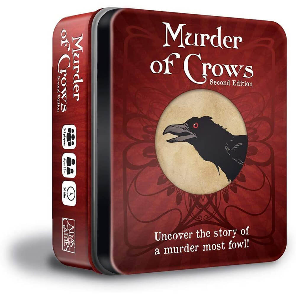 Murder of Crows Tin Tarot Size Cards (2nd Edition)