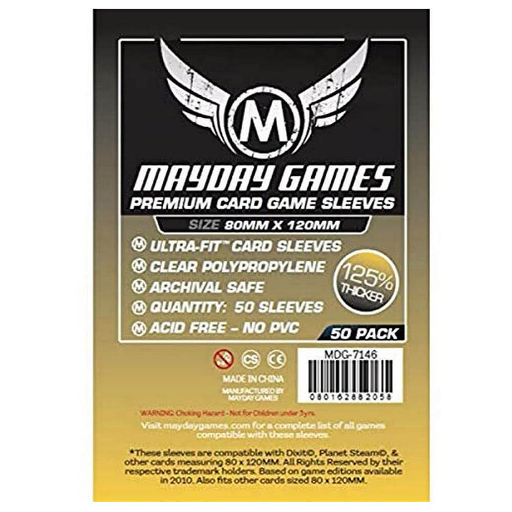 Mayday Premium Magnum Gold Sleeve (80mm X 120mm)