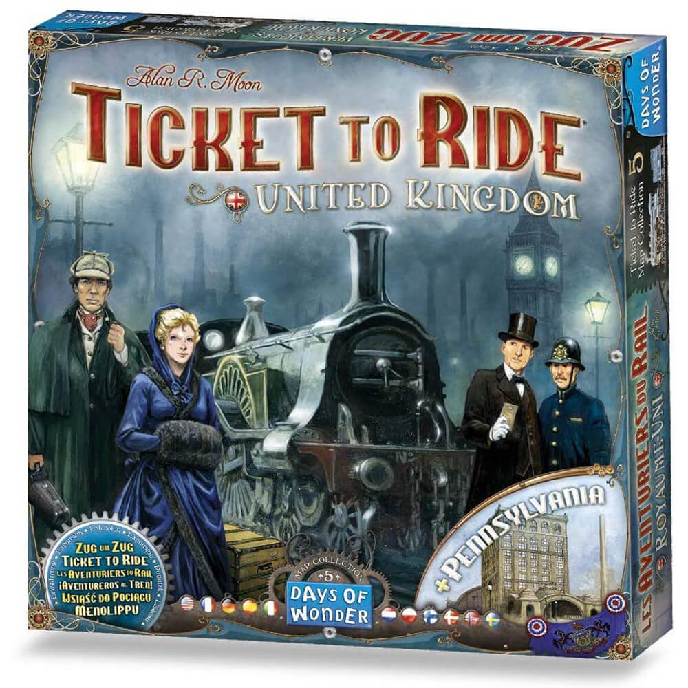 Ticket to Ride United Kingdom Expansion