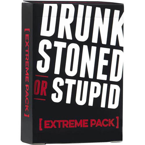 Drunk Stoned or Stupid Extreme Pack Card Game
