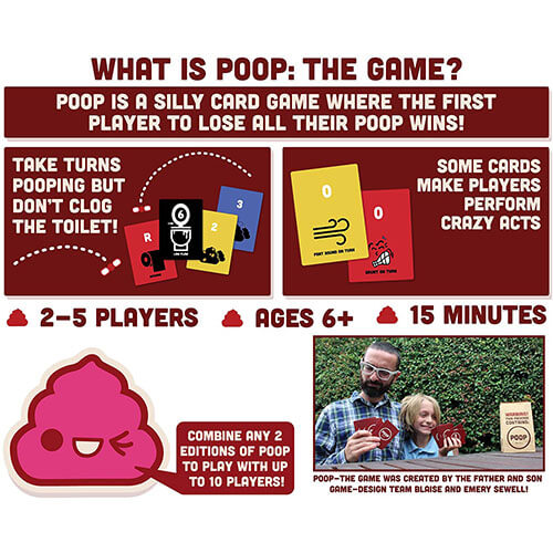 Poop Party Pooper Edition Card Game