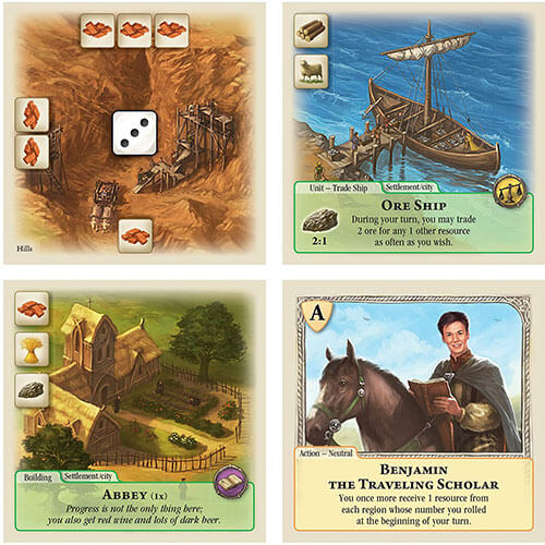Rivals for Catan Deluxe Card Game