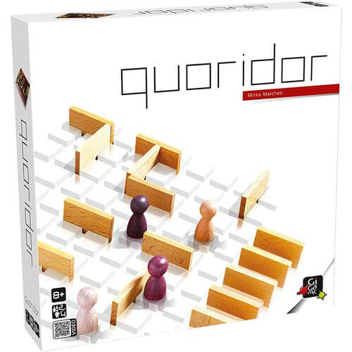 Quoridor Mensa Select Winner Mini Strategy Game