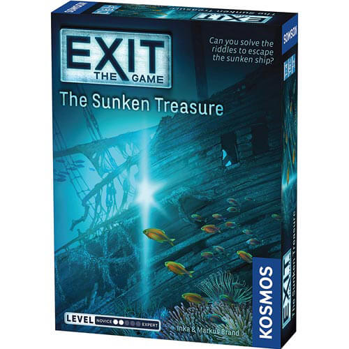Exit The Game The Sunken Treasure Board Game