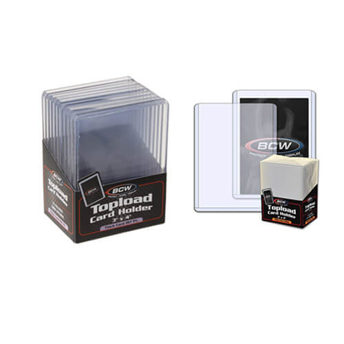 BCW Topload Card Holder Thick (3" x 4")