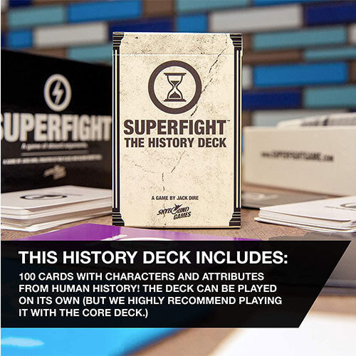 Superlucha, el juego de cartas de baraja histórica.