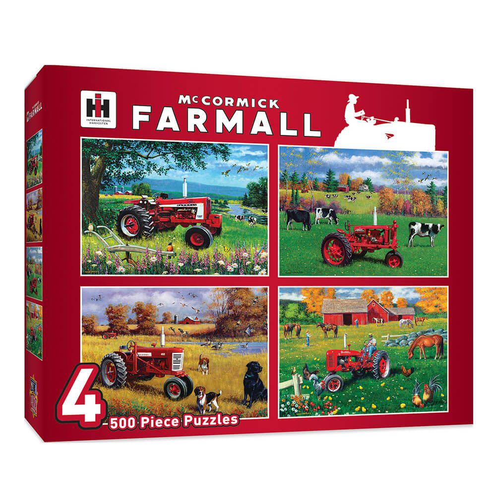 MP McCormick Farmall Farmall 4 Pack Puzzle (500 pcs)