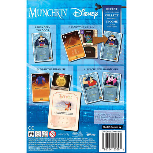 Munchkin Disney Card Game