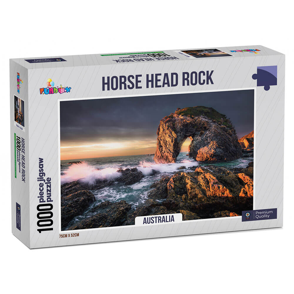 Funbox Puzzle Horse Head Rock Australia Puzzle (1000pcs)