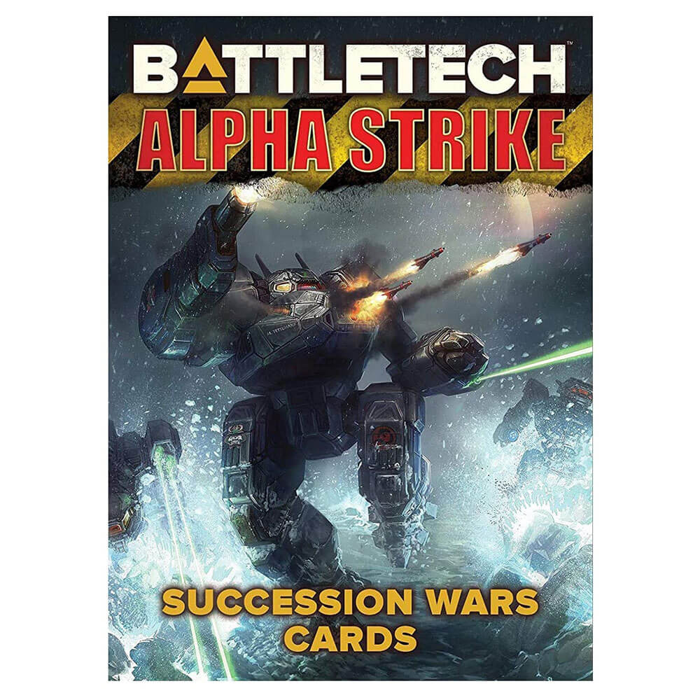 BattleTech RPG Alpha Strike Succession Wars Cards