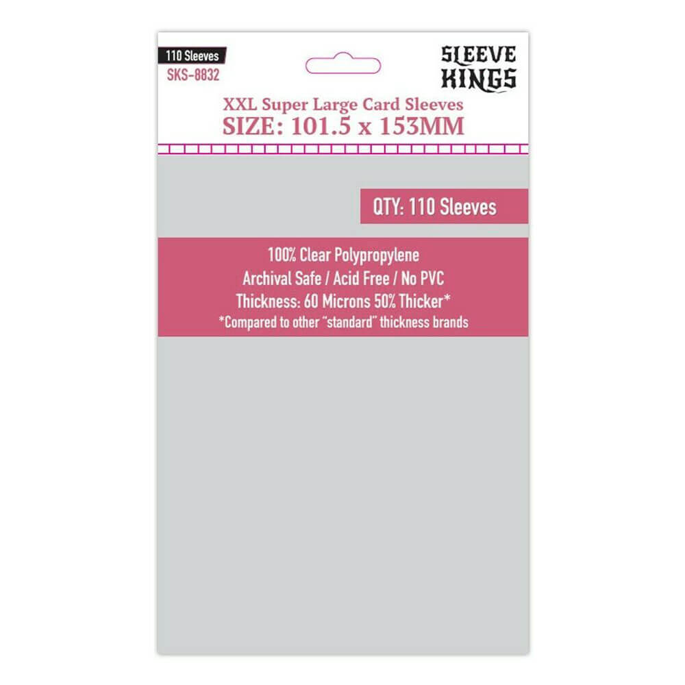 SK Board Game Sleeves Super Large (110s)
