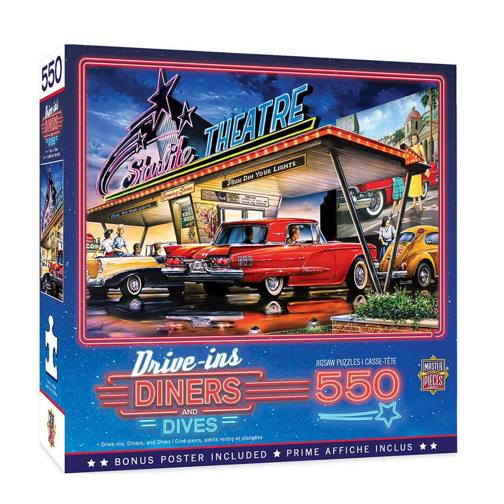 MP Diners &amp; Dives Puzzle (550 Teile)