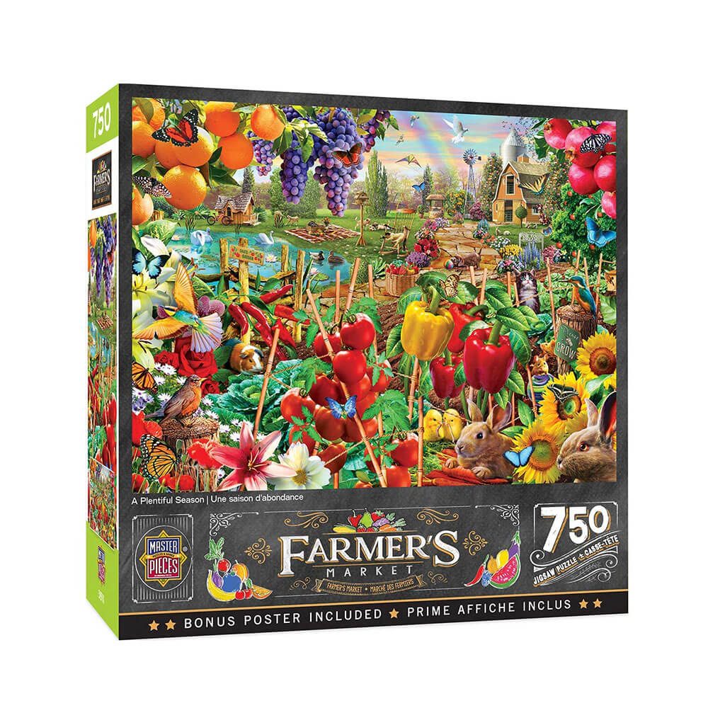  Bauernmarkt-Puzzle (750 Teile)