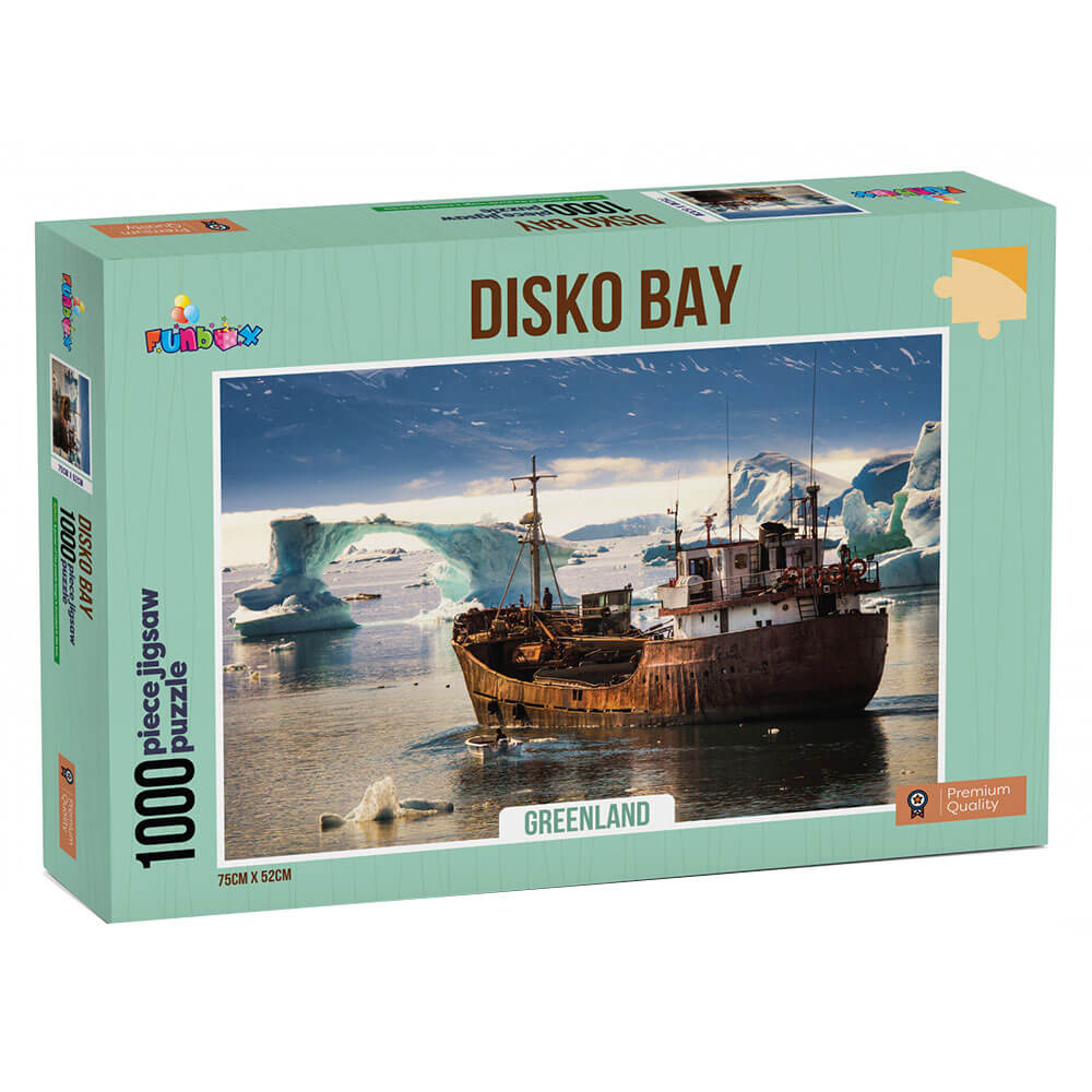 Funbox Puzzle Disko Bay Greenland Puzzle (1000 pieces)