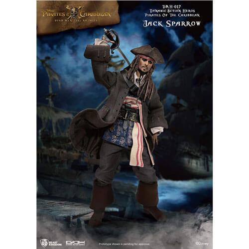 Beast Kingdom Dynamic Action Heroes Captain Jack Sparrow