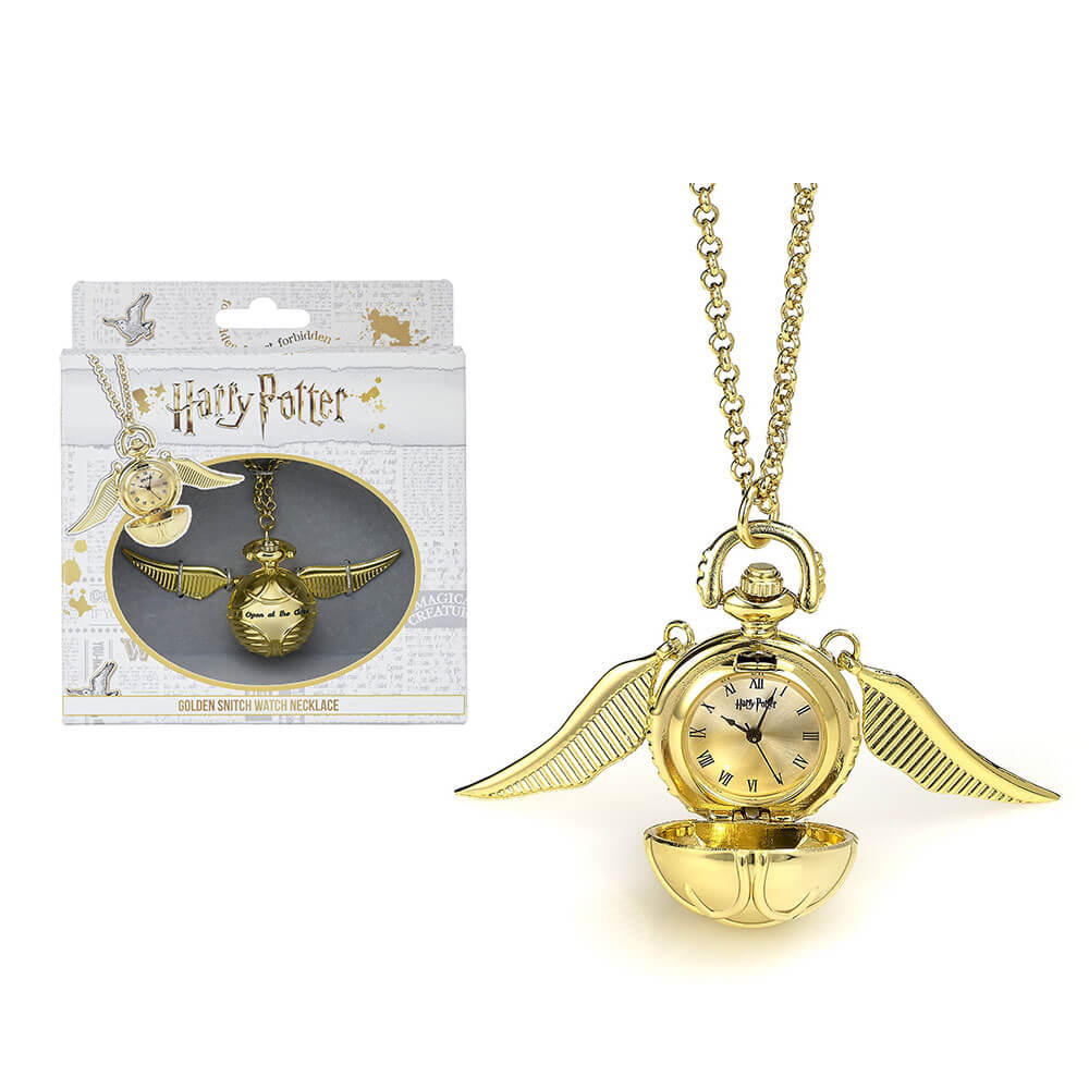 Harry Potter Watch Golden Snitch Watch Necklace