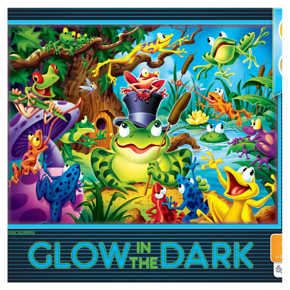 MP Glow-in-the-Dark-Puzzle (60 Teile)