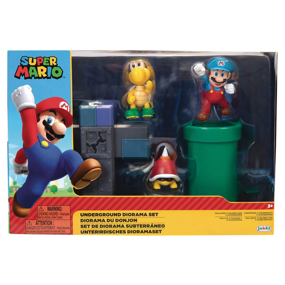 World of Nintendo 2.5" Super Mario Underground Diorama