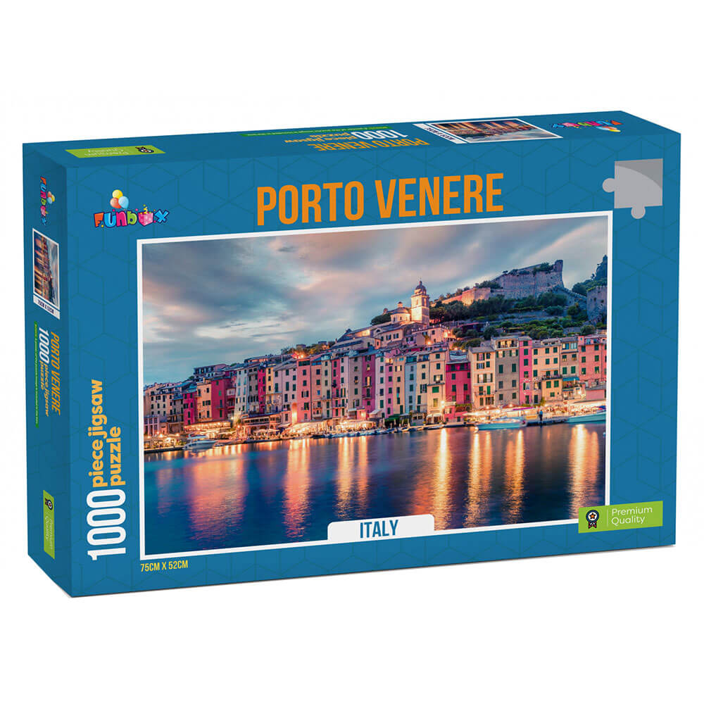 Funbox Puzzle Porto Venere Italy Puzzle (1000 pieces)