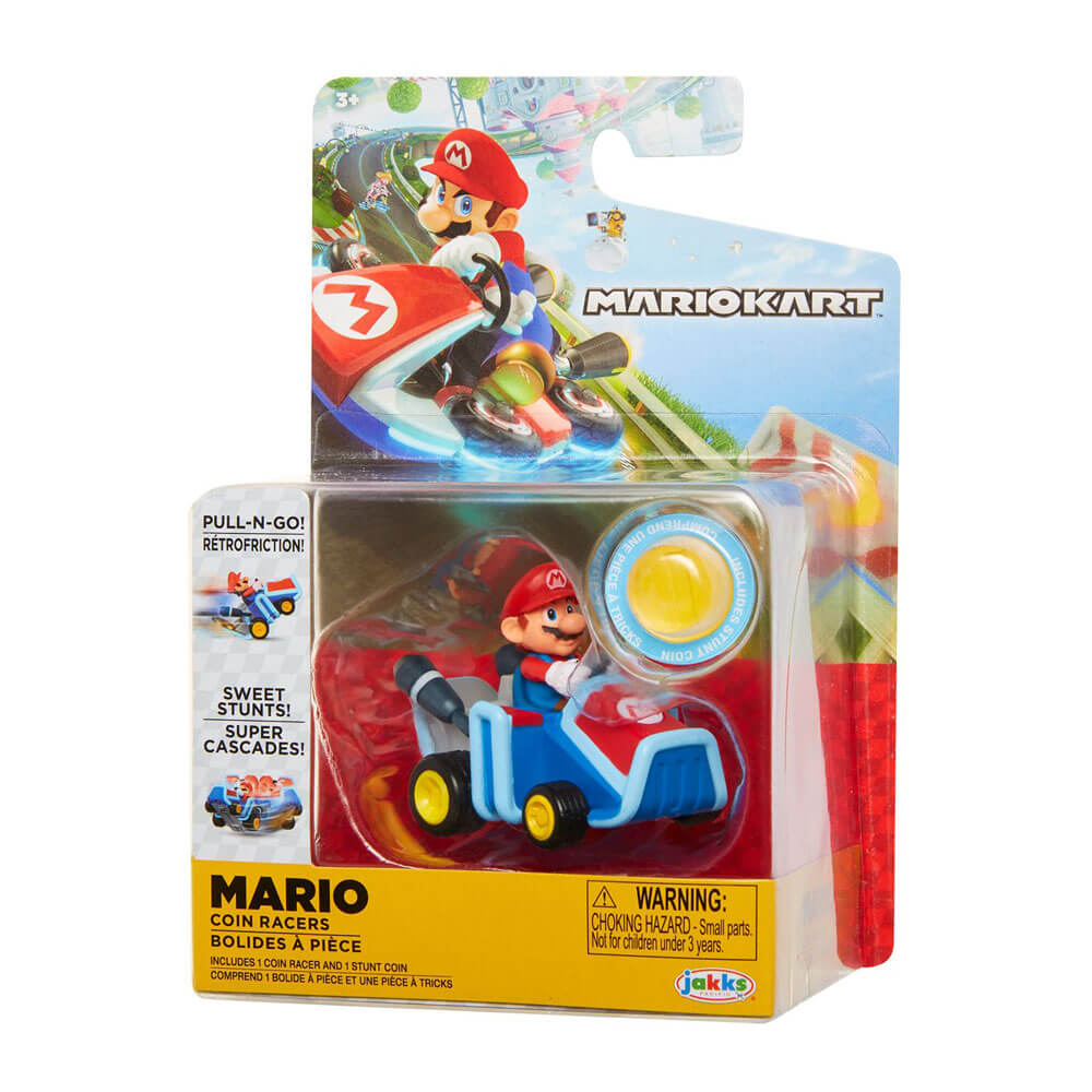 World of Nintendo Super Mario Coin Racers Wave 1 (8 Pk)