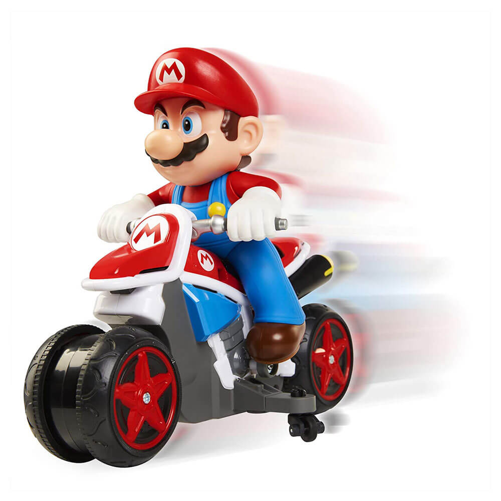 World of Nintendo Mario Kart Mini Motorcycle RC Racer