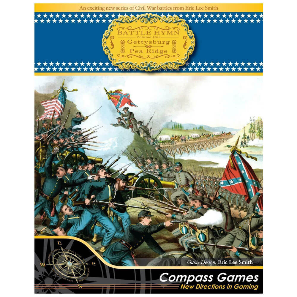 Battle Hymn Gettysburg and Pea Ridge Vol 1 Board Game