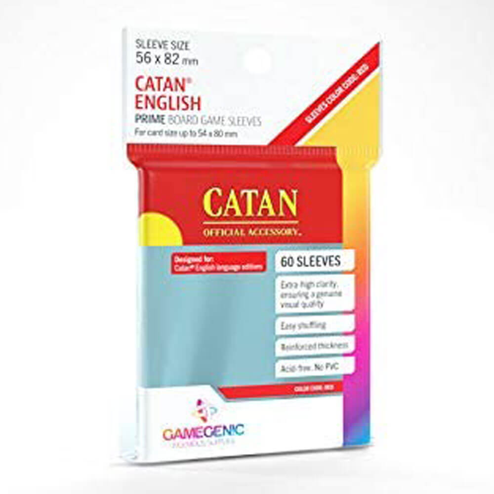 Gamegenic Prime Sleeves Catan English (56mmx82mm 50/Pack)