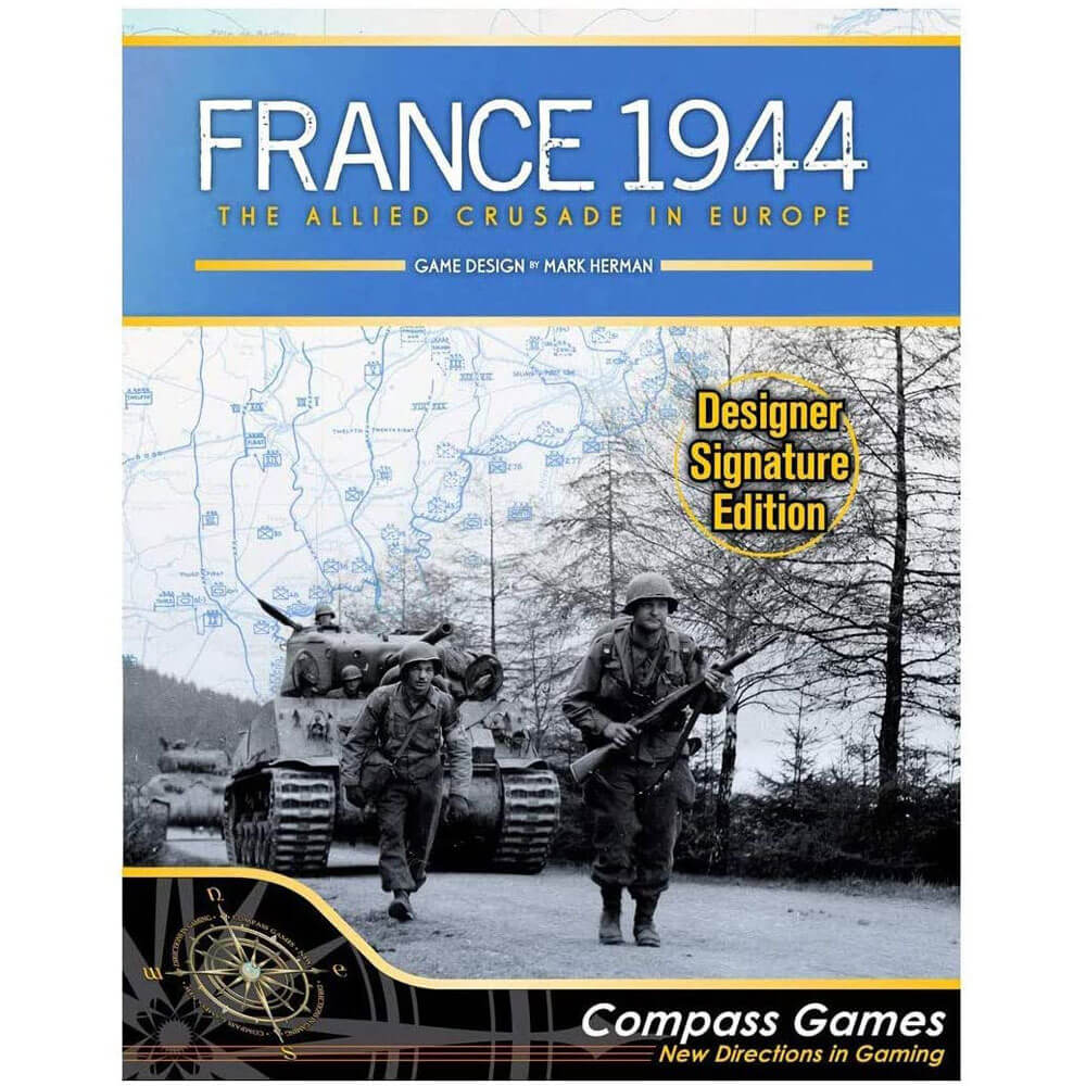 France 1944 The Allied Crusade in Europe Board Game
