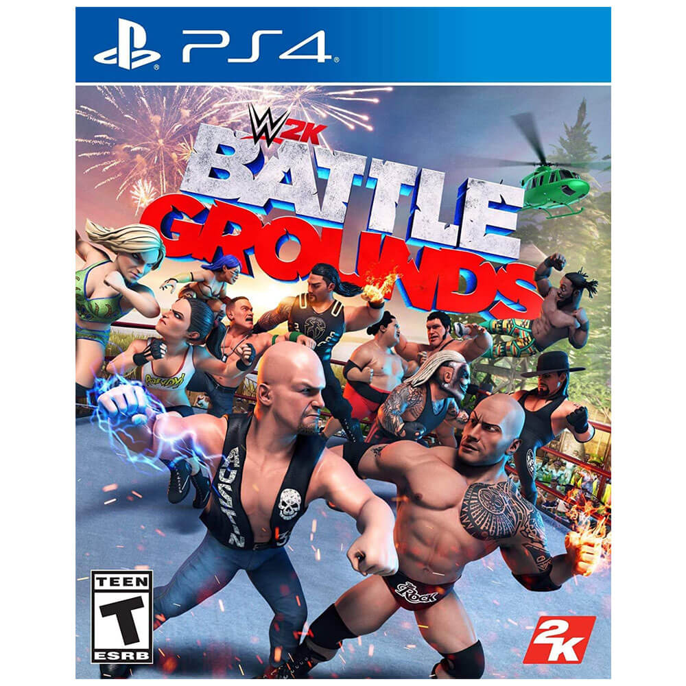 PS4 WWE 2K Battlegrounds Video Game