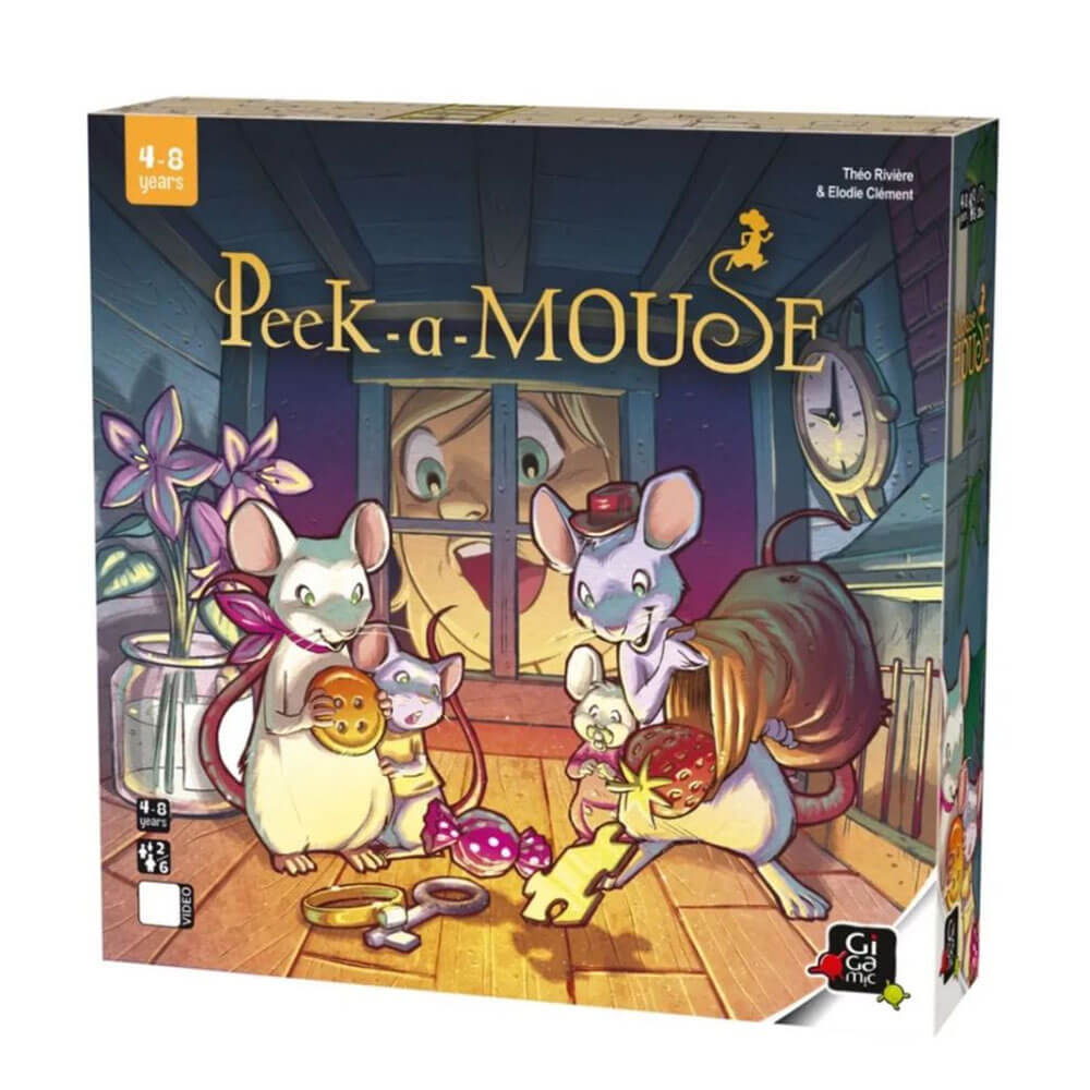 Peek-A-Mouse Board Game
