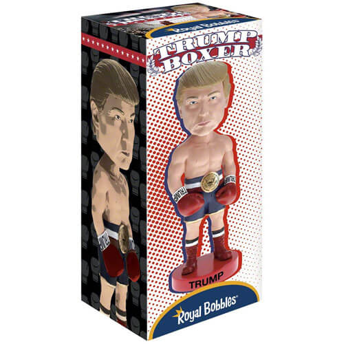 Donald Trump Boxer Bobblehead Figure