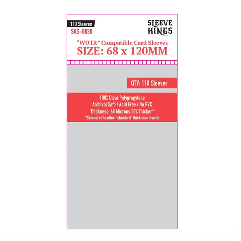 SK Board Game Sleeves WOTR Perfect Compatible (110s/Pack)