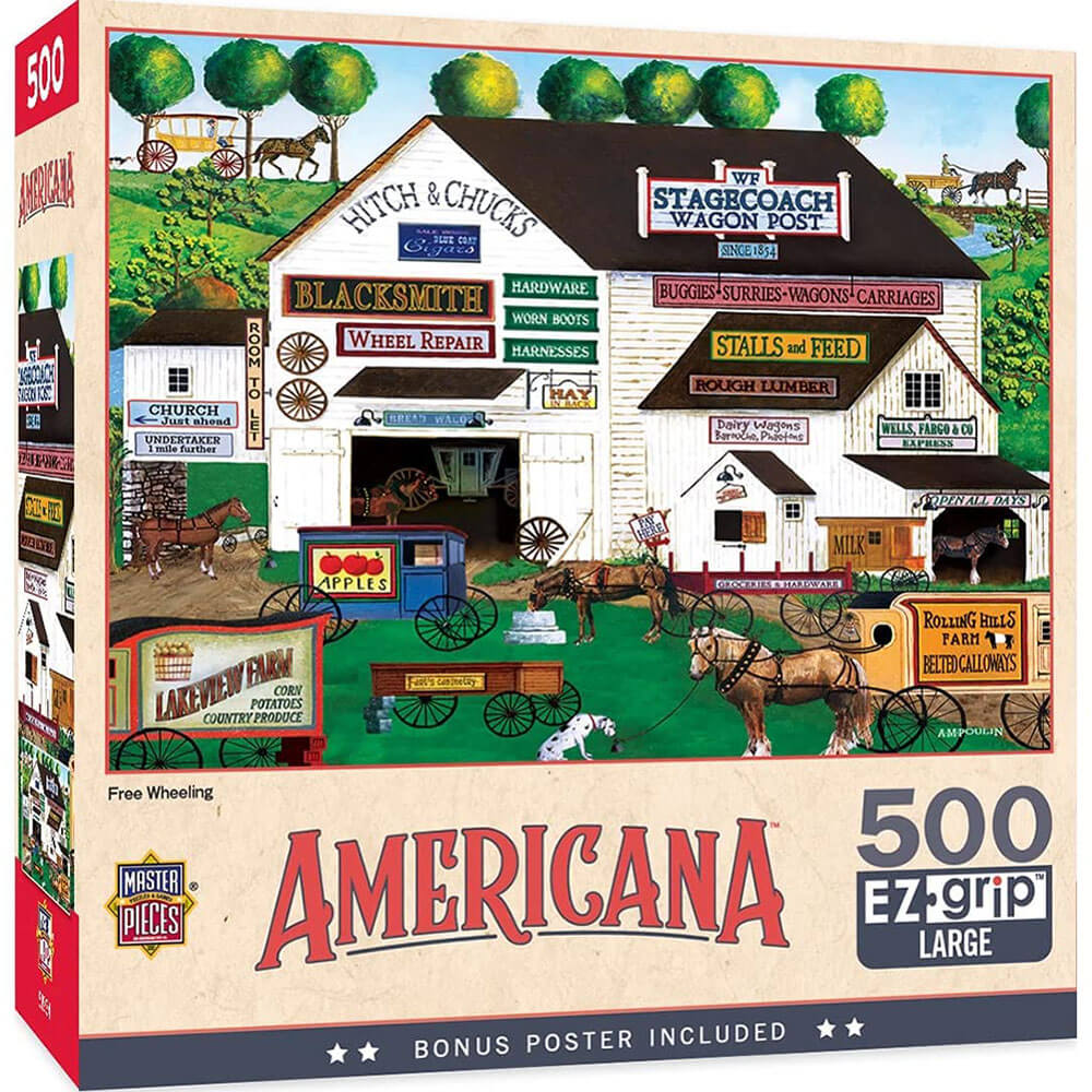 MasterPieces EZGrip Americana 500-teiliges Puzzle