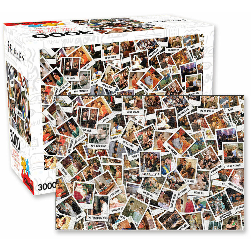 Aquarius Friends Collage Puzzle 3000pc
