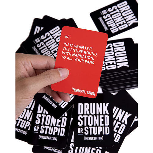 Drunk Stoned or Stupid A Party Game Master Edition