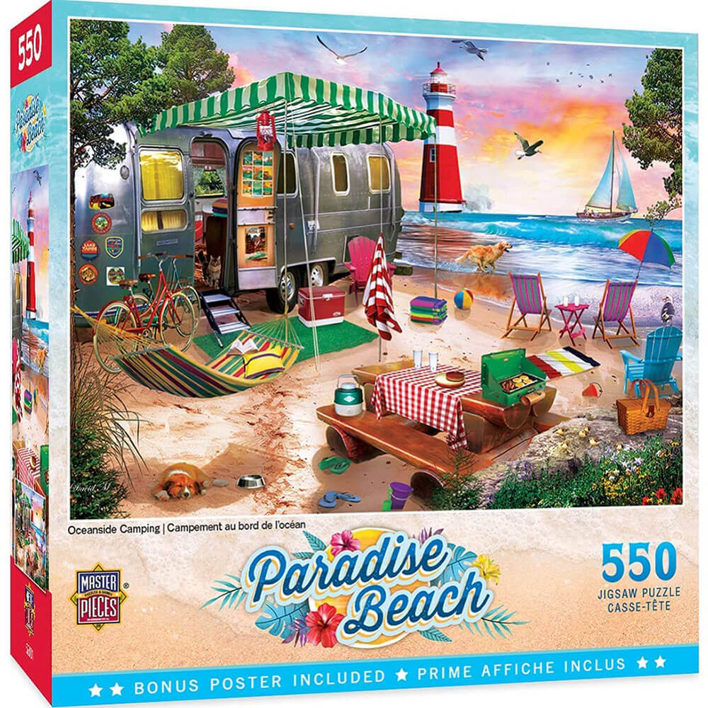 MasterPieces Paradise Beach 550-teiliges Puzzle