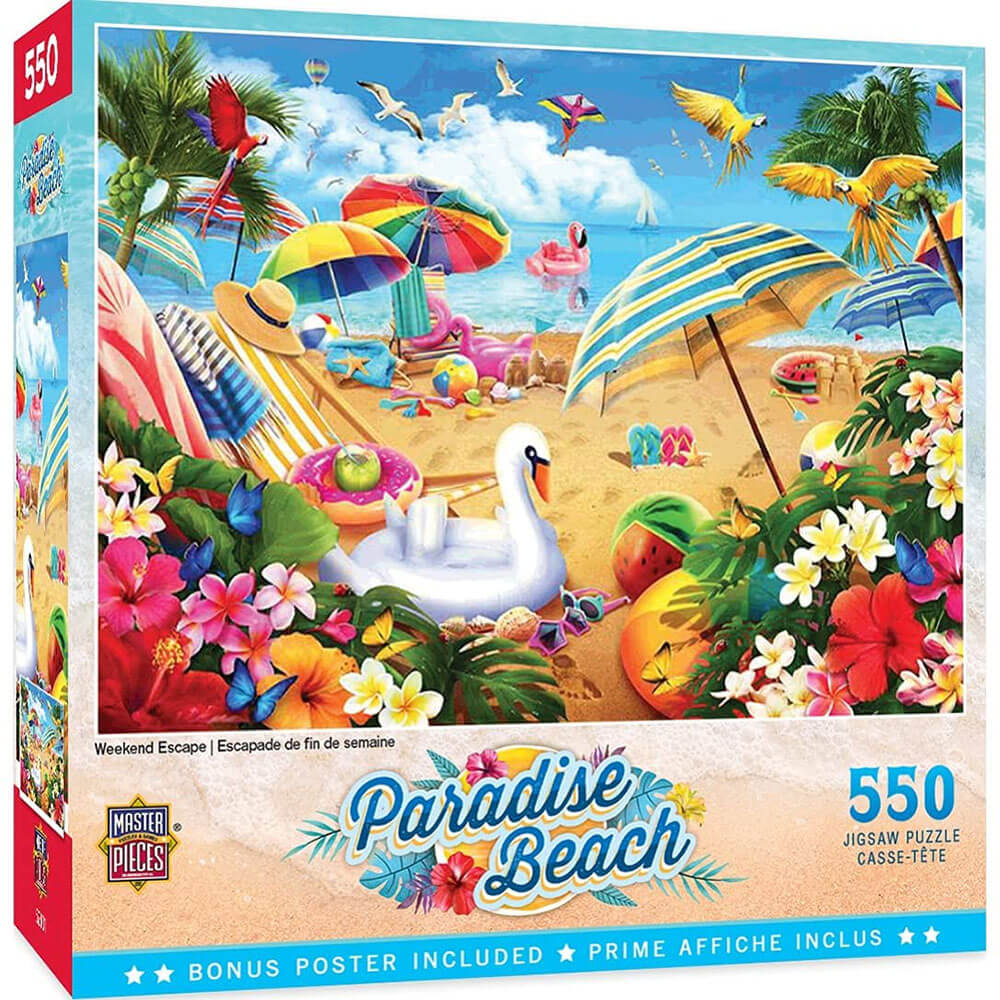 MasterPieces Paradise Beach 550-teiliges Puzzle