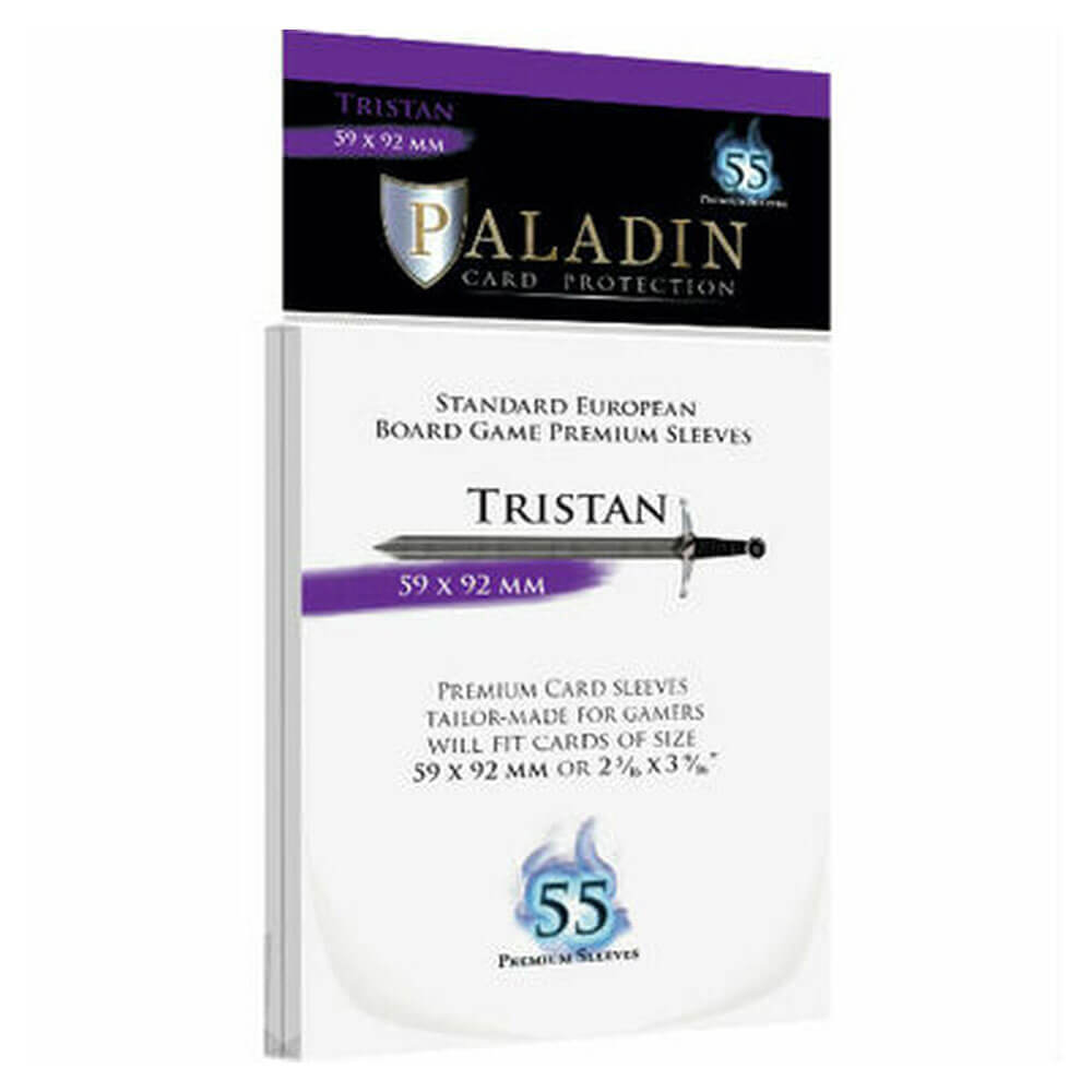Paladin Standard European Prem. Sleeves Tristan (59mmx92mm)